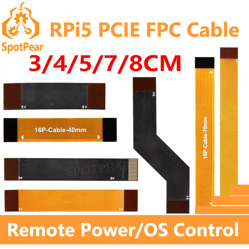 Turing Pi 2 - Cabo Raspberry Pi 5 PCIE FPC