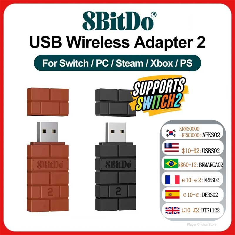 Turing Pi 2 - Adaptador Bluetooth Sem Fio USB 8BitDo