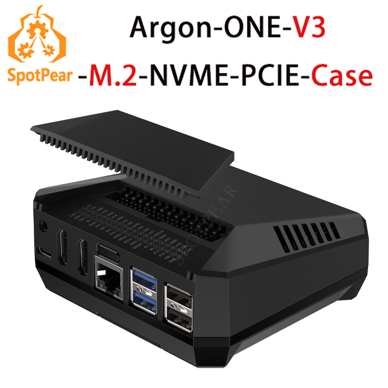 Turing Pi 2 - Caixa Argon ONE V3 M.2 NVME