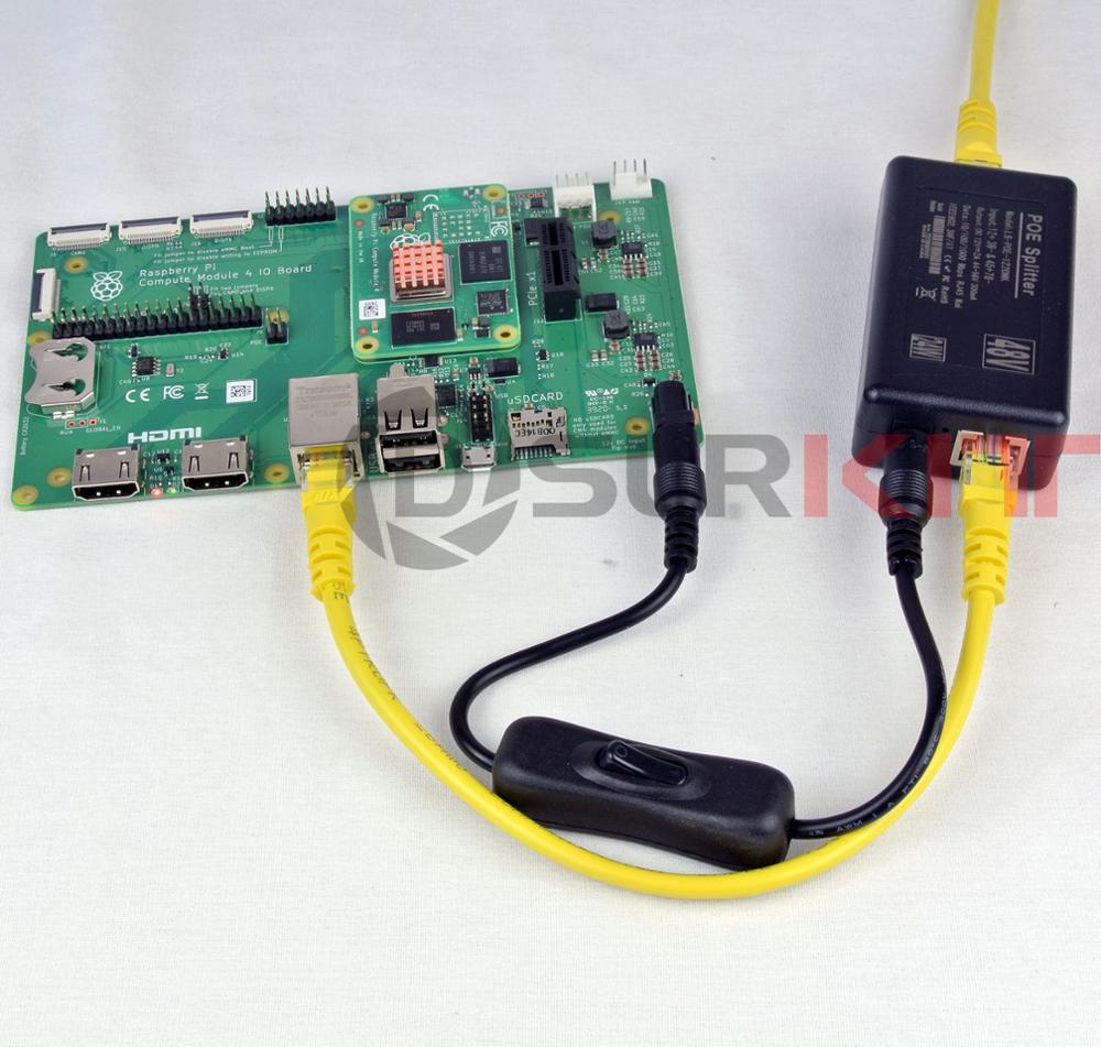 Dslrkit gigabit-divisor poe 12 - Active Poe Splitter Gigabit 12V 2A avaliação e preço