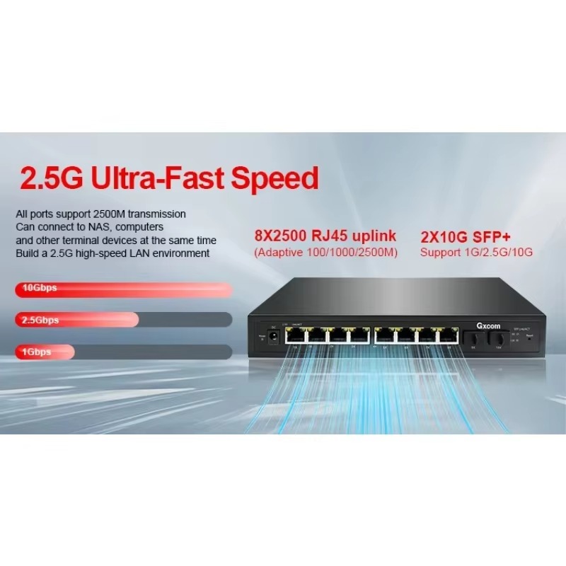 Switch PoE gerenciado via web, - Sfp+ 10G Managed Switch 8 Port avaliação e preço
